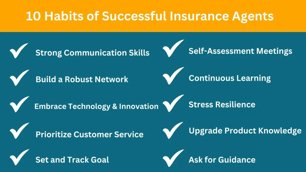 10 habits of successful insurance agents