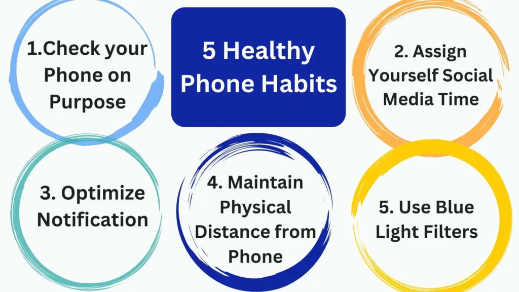 5 healthy mobile phone habits